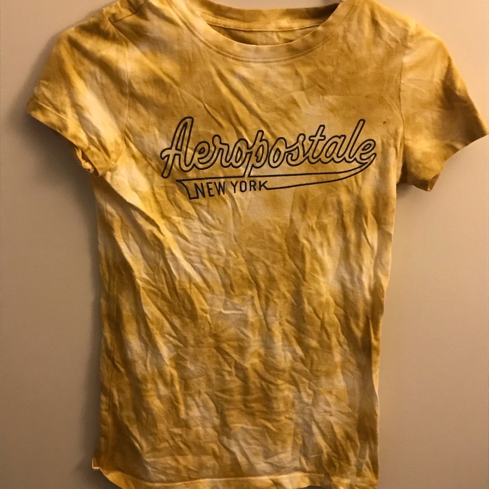 Yellow Aeropostale t-shirt